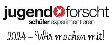 Hier sehen Sie das Logo von Jugend forscht.