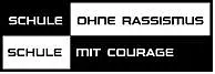 Hier sehen Sie das Logo des Courage-Netzwerks Schule ohne Rassismus - Schule mit Courage