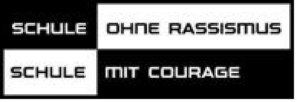 Hier sehen Sie das Logo des Courage-Netzwerks Schule ohne Rassismus - Schule mit Courage