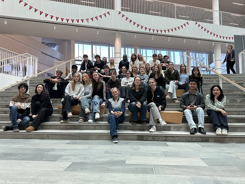 Hier sehen Sie ein Foto des Erasmus+ Austausches in Schweden.