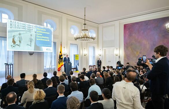 Preisverleihung des Geschichtswettbewerbs