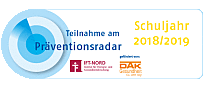Hier sehen Sie das Logo des Präventionsradars.